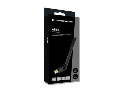 CONCEPTRONIC Long Range Bluetooth 5.3 USB Adapter - External Antenna