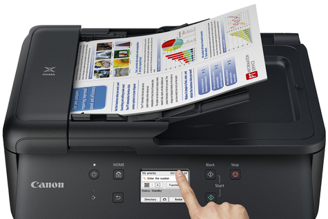 Canon PIXMA TR7650  MFP Inkjet Black