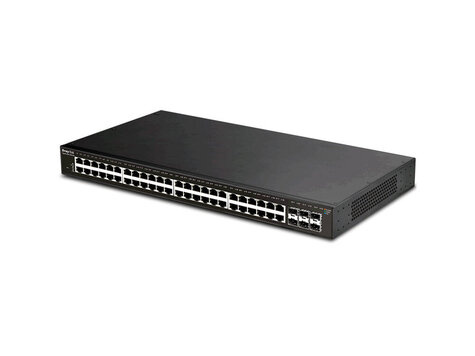DrayTek VigorSwitch P2540x 48 poorts Gigabit PoE + 6 10G  SFP+ poorten