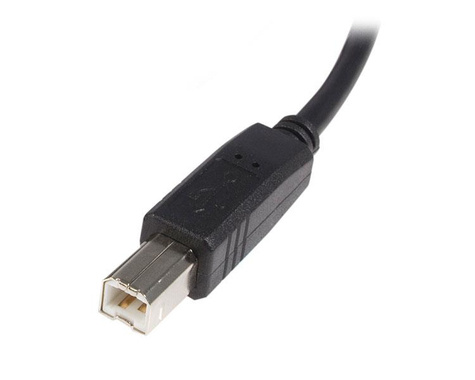 STARTECH 3m USB 2.0 A naar B Kabel - M/M - USB-kabel - USB (M) naar USB type B (M) - USB 2.0 - 3 m - zwart