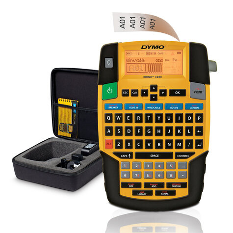 DYMO Rhino 4200 labelprinter Thermo transfer Draadloos QWERTY