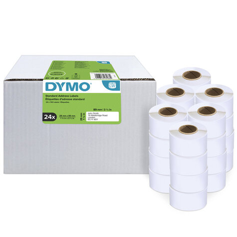 DYMO LW - Standaardadreslabels - 28 x 89 mm - S0722360