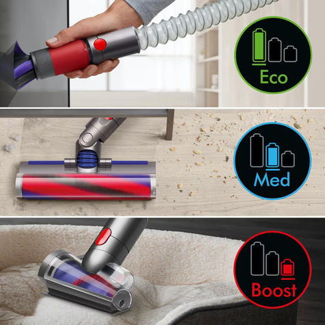Dyson V12 Origin Grijs/Nikkel 545W
