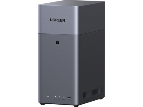 Ugreen *** BUNDEL *** DH2300 2Bay 8TB NAS met 2x 4TB WD RED