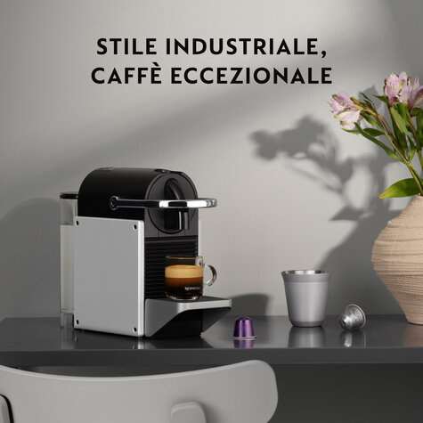 DeLonghi Nespresso Pixie EN127.S - Silver