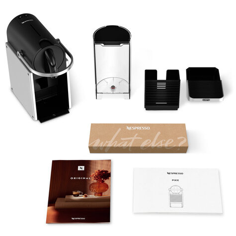 DeLonghi Nespresso Pixie EN127.S - Silver