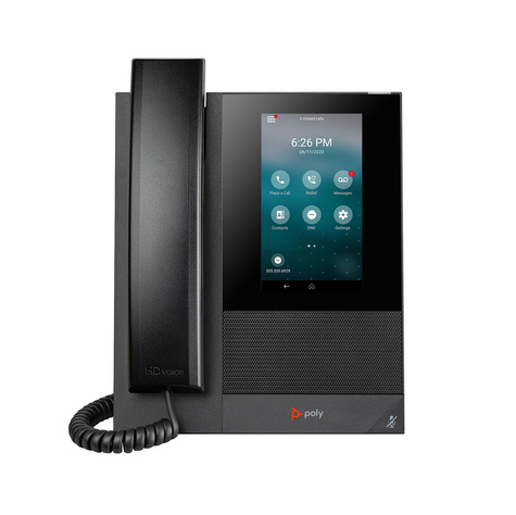 Poly CCX 400 Business Media Phone with Open SIP and PoE-enabled No