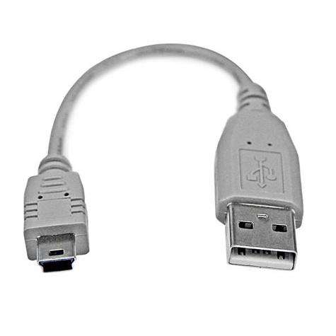 STARTECH 15cm Mini USB 2.0 Kabel - A naar Mini B - USB-kabel - USB (M) naar mini USB type B (M) - USB 2.0 - 15 cm