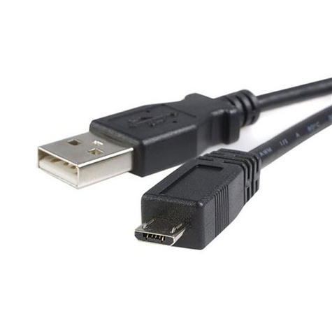 STARTECH 0,5m Micro USB Kabel - A naar Micro B - USB-kabel - USB (M) naar micro-USB type B (M) - USB 2.0 - 50 cm - zwart