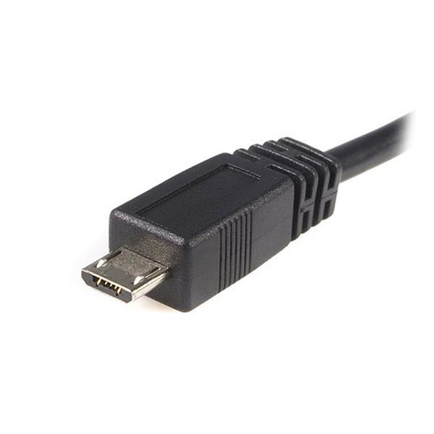 STARTECH 0,5m Micro USB Kabel - A naar Micro B - USB-kabel - USB (M) naar micro-USB type B (M) - USB 2.0 - 50 cm - zwart