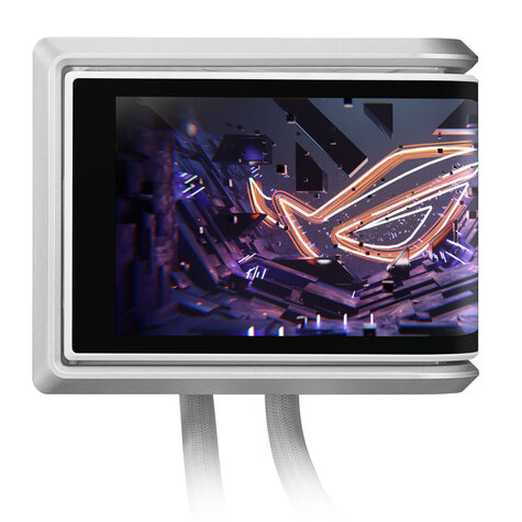 Asus ROG RYUO IV 360 ARGB WHT Processor Alles-in-één vloeistofkoeler 12 cm Wit
