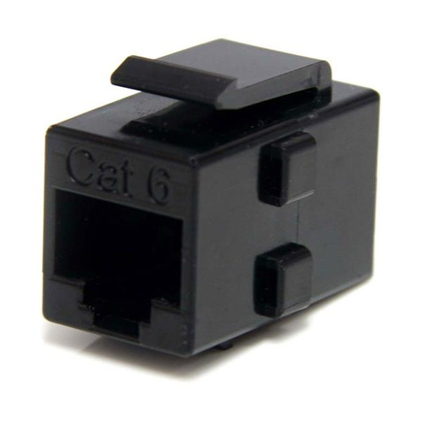 STARTECH Cat 6 RJ45 Keystone Jack Network Coupler - F/F (C6KEYCOUPLER) - Koppelstuk voor netwerk