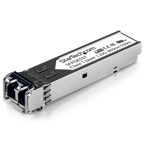 STARTECH Cisco-compatibele gigabit glasvezel SFP-zendontvangermodule MM LC met DDM - 550 m (mini-GBIC) - SFP (mini-GBIC) transceivermodule