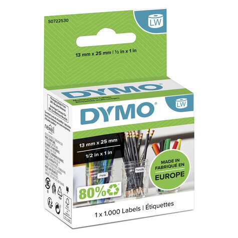 DYMO LW - Universele labels - 13 x 25 mm - S0722530