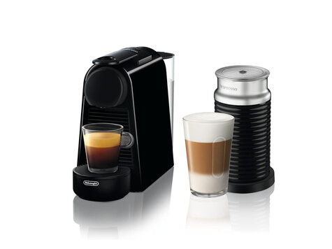 DeLonghi Nespresso Essenza Mini & Milk by Delonghi EN85.BAE Black