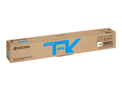KYOCERA TK 8115C - cyan - original - toner cartridge