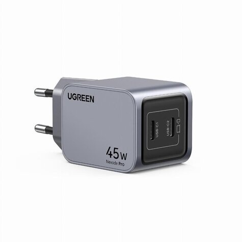 Ugreen Nexode Pro 45W Dual USB-C GaN Fast Charger EU 35008