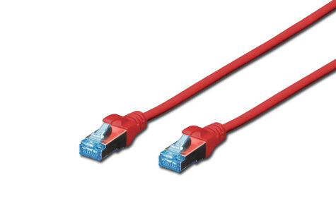 DIGITUS DIGITUS CAT 5e SF-UTP patchkabel, PVC AWG 26/7, lengte 2 m, kleur rood