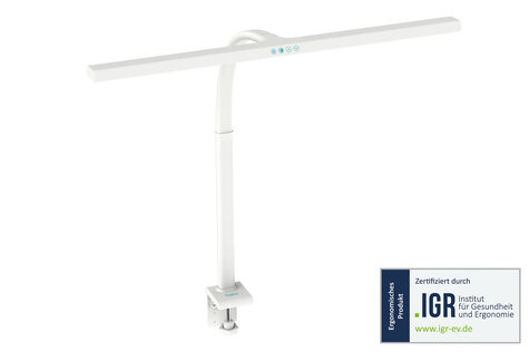 DIGITUS LED-bureaulamp, 80 cm 2400 lm, 16 W wit