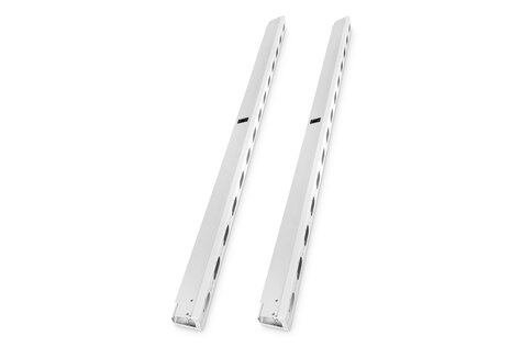 DIGITUS DIGITUS 42U vertical cable management ducts 1865x93x82 mm, set= 2 pieces, grey (RAL 7035)