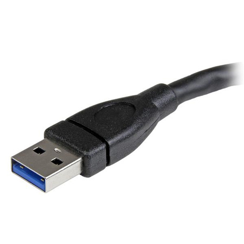 STARTECH USB 3.0  A naar A verlengkabel mannelijk / vrouwelijk - USB3 data verloop kabel m / v - 15cm - zwart