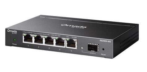 TP-Link Omada 5-Port 2.5GBASE-T Easy Managed Switch with 1 10GE