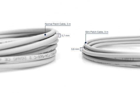 DIGITUS Patchkabel CAT6 U/FTP LSZH Cu AWG 28/7 1m grey Digitus