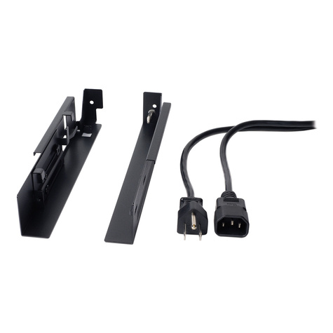 APC KVM console rackmontagekit - zwart - 1U - TAA Compliant