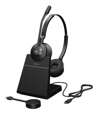 Jabra Engage 55 SE, Stereo, Link400c, MS, Stand, EMEA/APAC