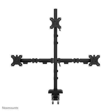 Neomounts DS60-600BL2-1 Monitorarm voor drie schermen 10-32