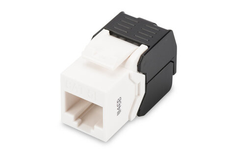 DIGITUS DIGITUS CAT 5e Keystone module, onafgeschermd RJ45 naar LSA, gereedschapsloze montage