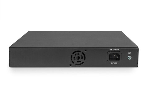 DIGITUS 16-poorts gigabitswitch 16-poorts 10/100/1000Base-T
