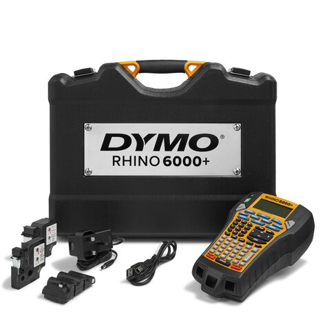 DYMO 2122967 RHINO 6000ABC CASE EU labelprinter Direct thermisch/Thermische overdracht 10,16 mm/sec ABC