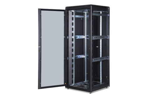 DIGITUS 42U netwerkbehuizing, Uniek 2053x800x800 mm, kleur zwart (RAL 9005)