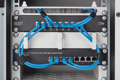 DIGITUS 10" Switch  8-Port Gigabit Ethernet Unmanaged