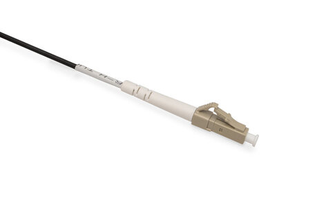 DIGITUS Breakout kabel 12 vezels, OM4, LC/UPC-LC/UPC universeel, kleur: zwart, 30m