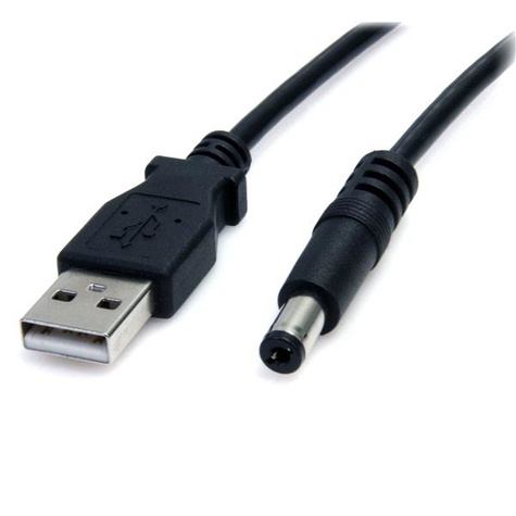 STARTECH USB naar 5,5 mm voedingskabel - type M connector - 91 cm - Voedingskabel - USB (alleen voeding)