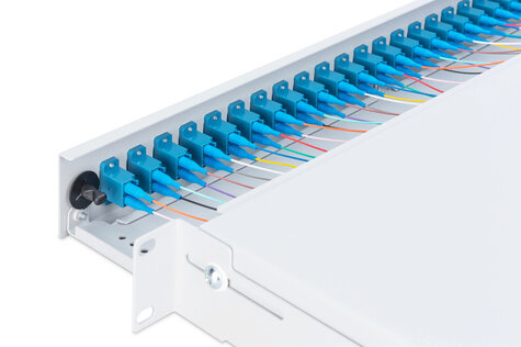 DIGITUS Professional DN-96332/9 - fiber-optic splice box - 1U - 19"