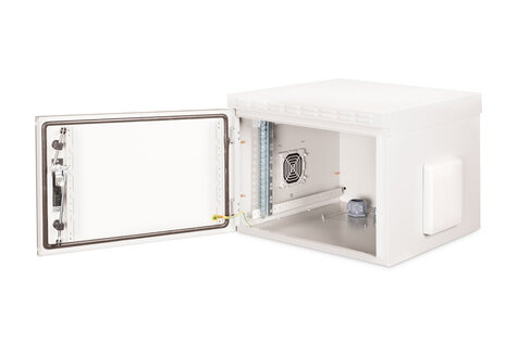 DIGITUS 7U wandbehuizing, buiten, IP55 490x600x600 mm, kleur grijs (RAL 7035)