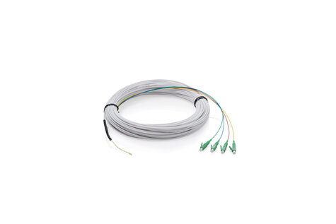 DIGITUS FTTH-druppelkabel, singlemode, 4 vezels, LC/APC 2,4 mm, G.657.A2, 30m