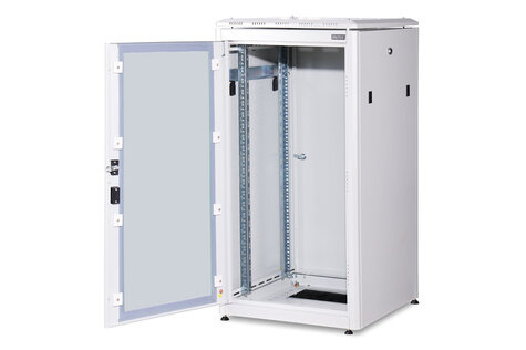 DIGITUS 22U netwerkbehuizing, Uniek 1164x600x600 mm, kleur grijs (RAL 7035)