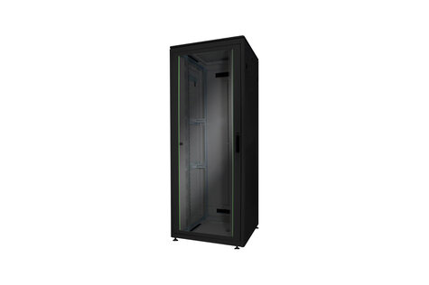 DIGITUS DIGITUS 32U netwerkbehuizing, Uniek 1609x800x800 mm, kleur zwart (RAL 9005)