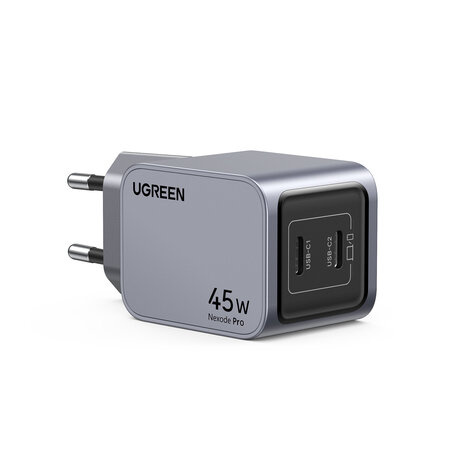 Ugreen Nexode Pro 45W Dual USB-C GaN Fast Charger EU 35008