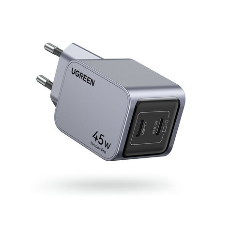 Ugreen Nexode Pro 45W Dual USB-C GaN Fast Charger EU 35008