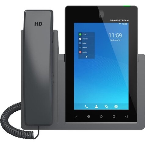 Grandstream Grandstream GXV3470 - IP-videotelefoon - met digitale camera, Bluetooth-interface - IEEE 802.11a/b/