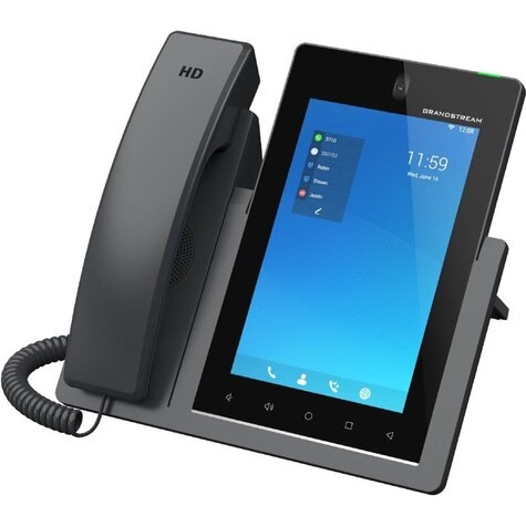 Grandstream GXV3470 - IP-videotelefoon - met digitale camera, Bluetooth-interface - IEEE 802.11a/b/