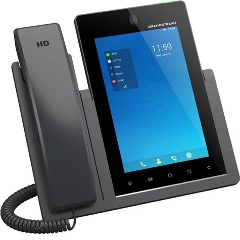 Grandstream GXV3470 - IP-videotelefoon - met digitale camera, Bluetooth-interface - IEEE 802.11a/b/