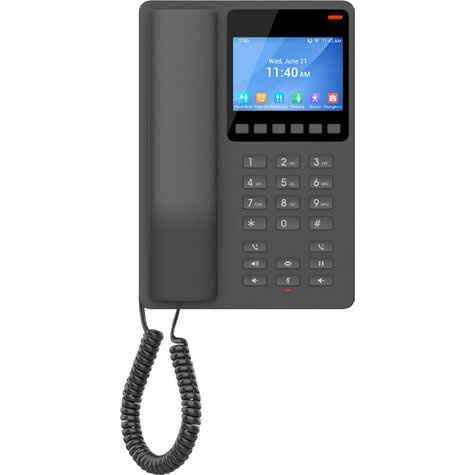 Grandstream Grandstream GHP631W Black HOTEL