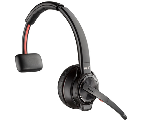 Poly Savi 8210 Monaural DECT 1880-1900 MHz Top +Charging Cradle EMEA - INTL English - Euro plug - Replaces Poly SKU 211423-03