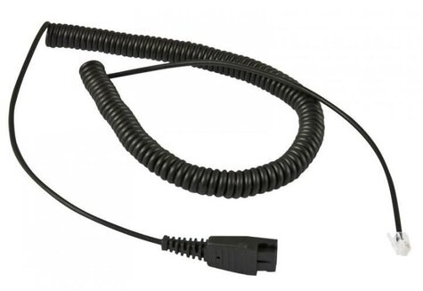 Jabra Plusonic accessoire kabel voor Jabra QD-RJ9. Regelbezetting